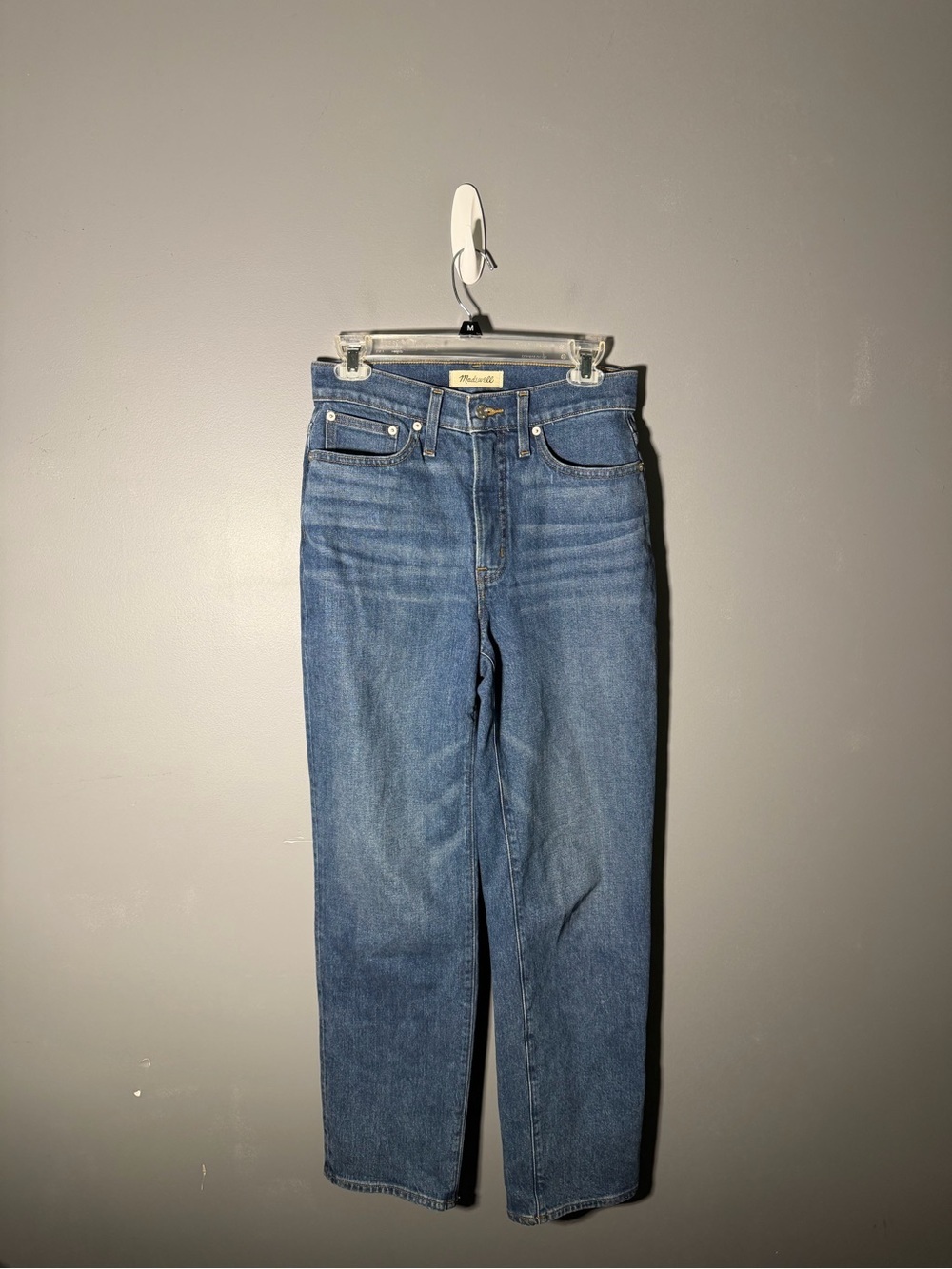 Madewell The Perfect Vintage Straight Jean in Mayfield Wash Size 26 - Picture 2 of 7